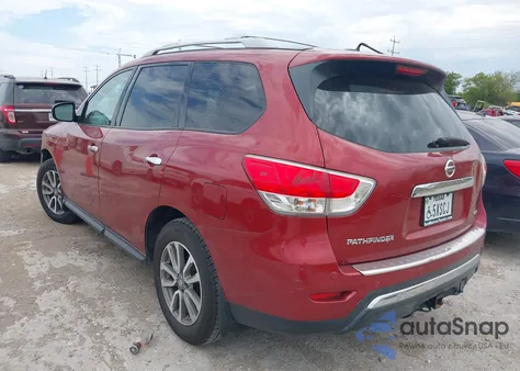 2013 Nissan Pathfinder Sv из США, поврежденный, VIN 5N1AR2MN9DC662459